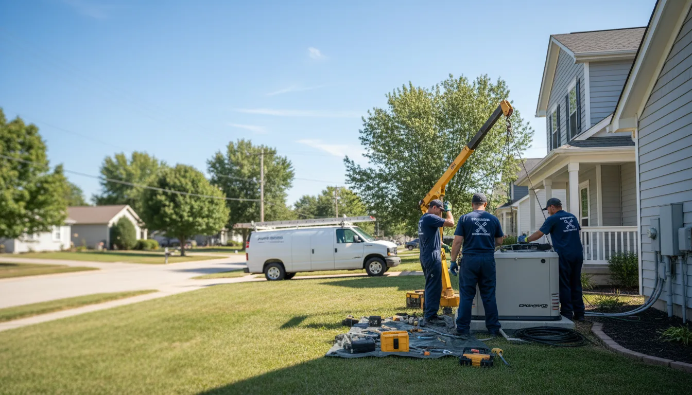 Generator Installation in Leawood, KS near me